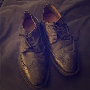 Slightly worn Stafford Dress shoes.